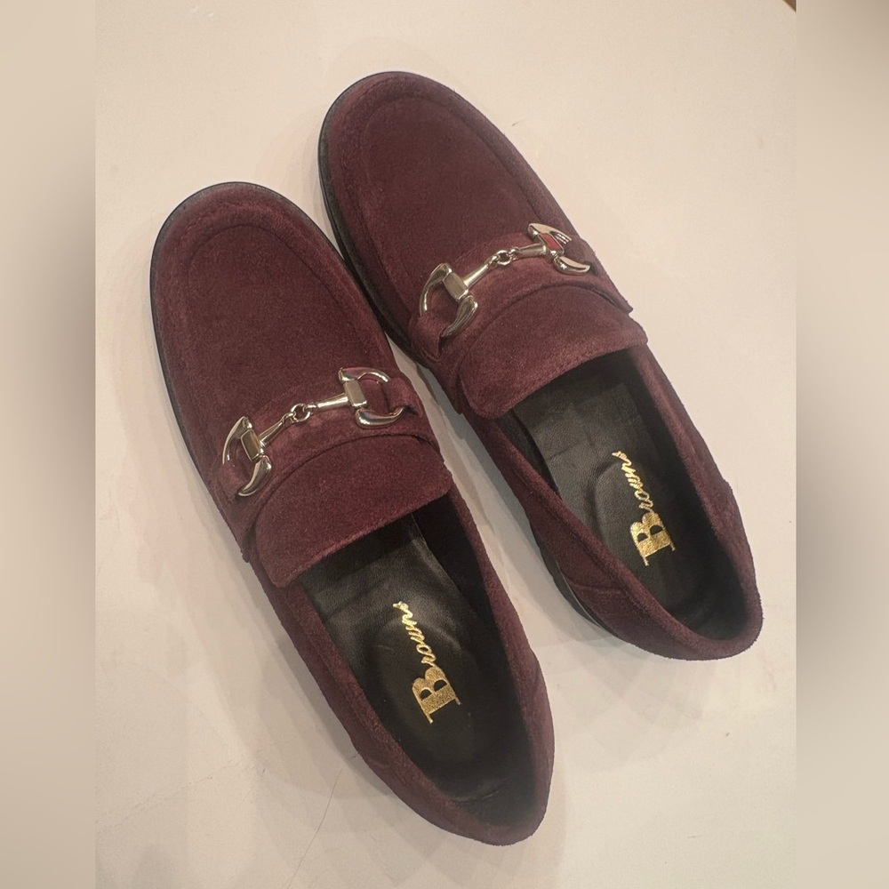 Women’s Darcy Burgundy Loafers - Picture 2 of 7